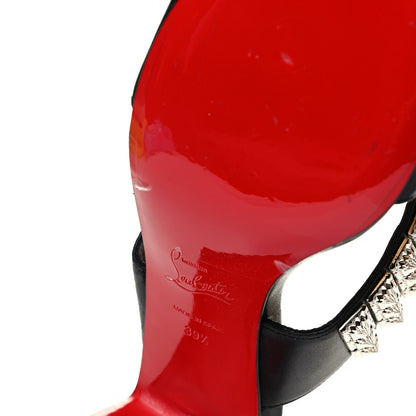 Christian Louboutin Nappa Myriadiam 55 Slide Sandals 39.5 Black 6 of 8