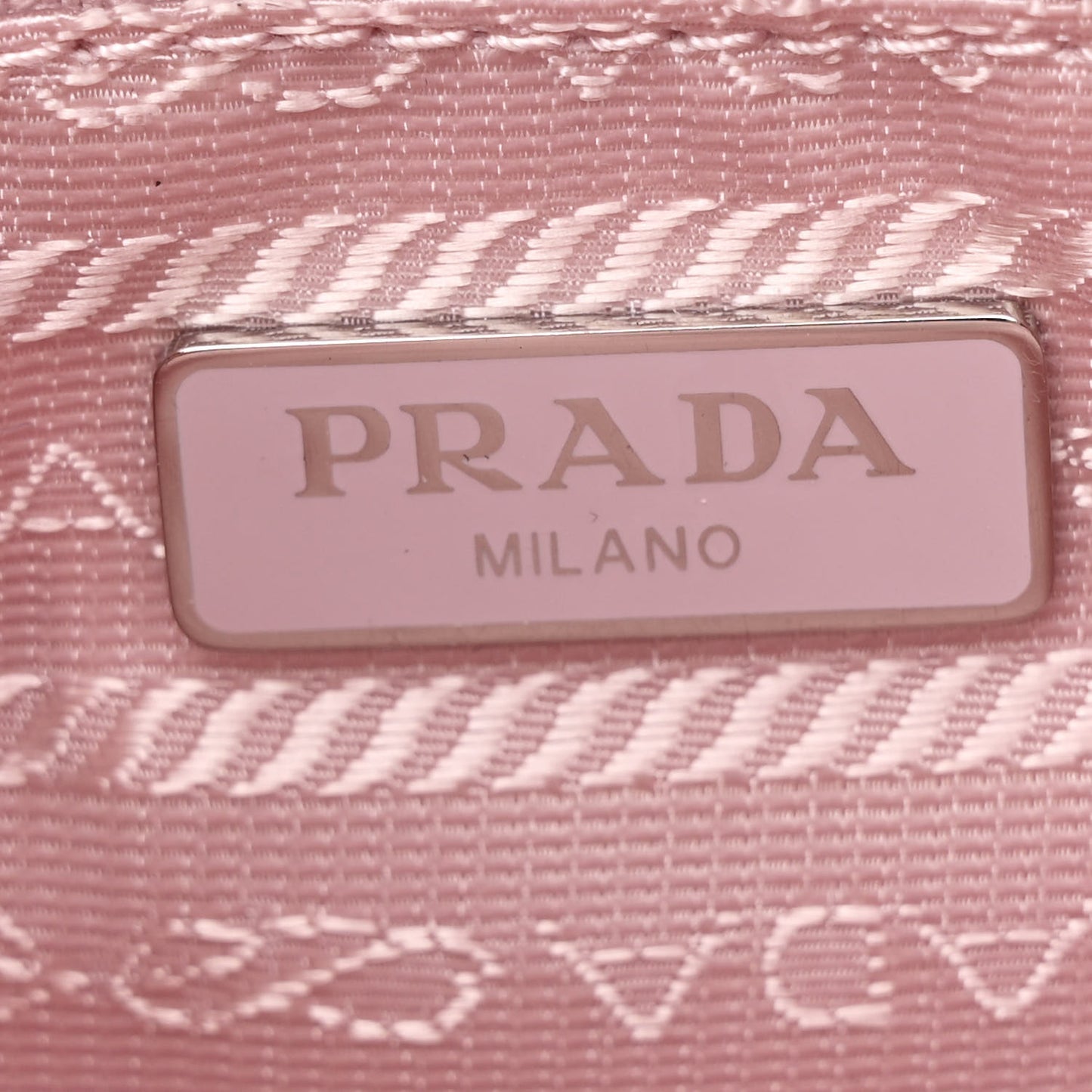 Re-Nylon Vela Saffiano Mini Pochette Bag Alabastro