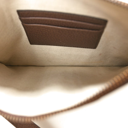 Gucci GG Supreme Monogram Web Ophidia Wristlet Pouch Brown 5 of 8