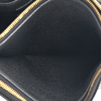 Louis Vuitton Empreinte Double Zip Pochette Black 6 of 18