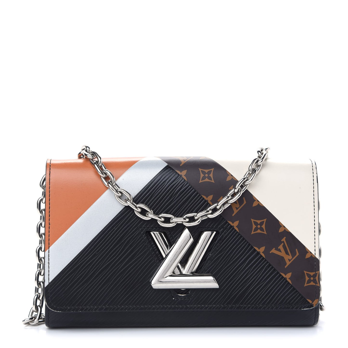 Epi Monogram Twist Chain Wallet