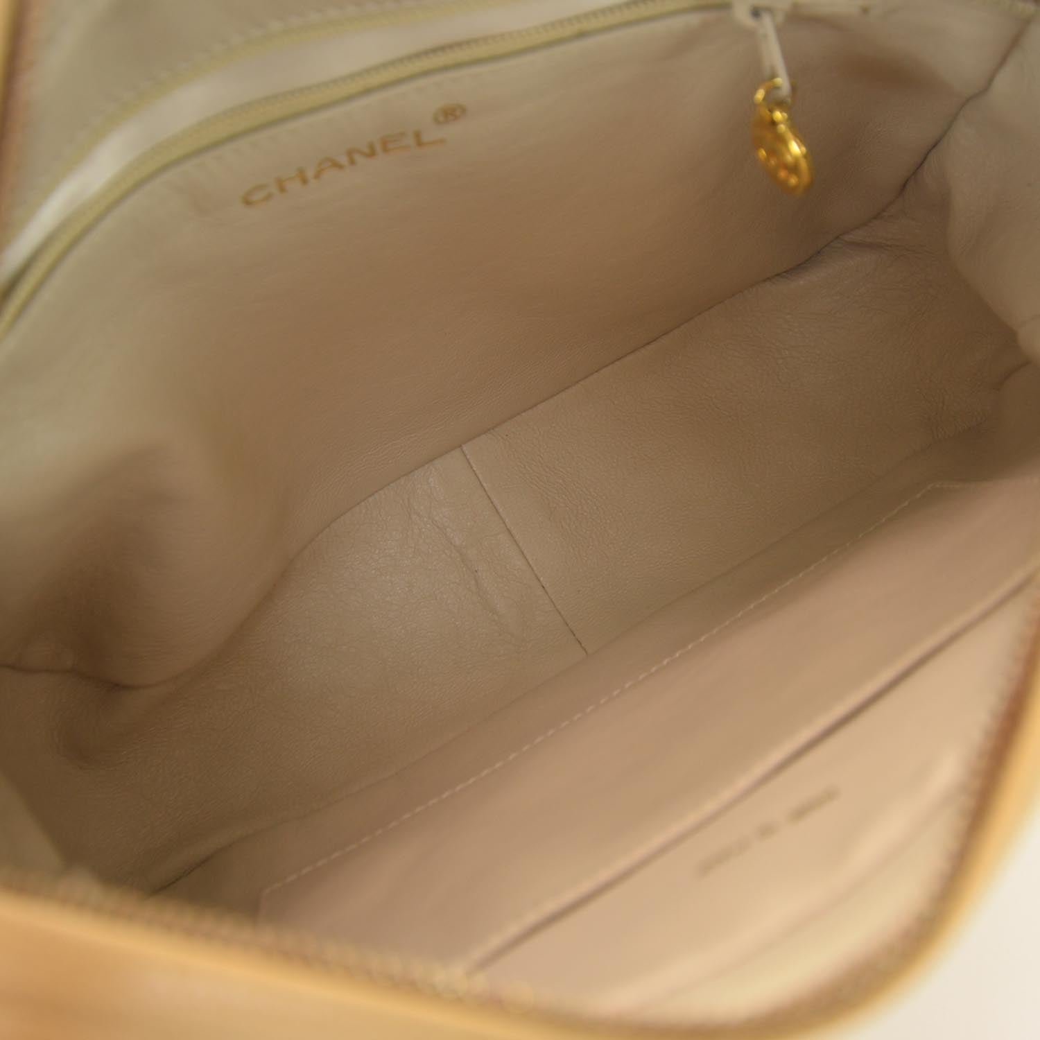 Chanel Caviar Camera Case Dark Beige 6 of 7