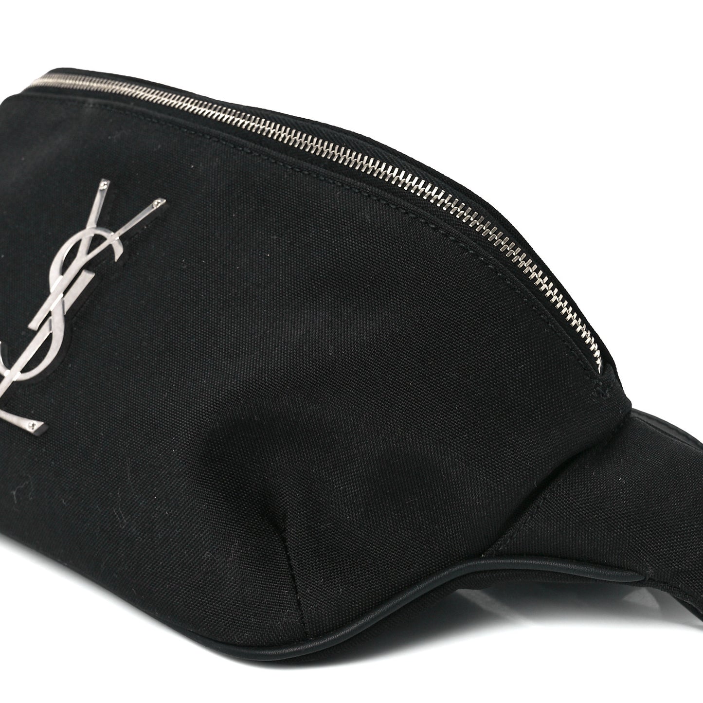 Canvas Monogram Belt Bag Black