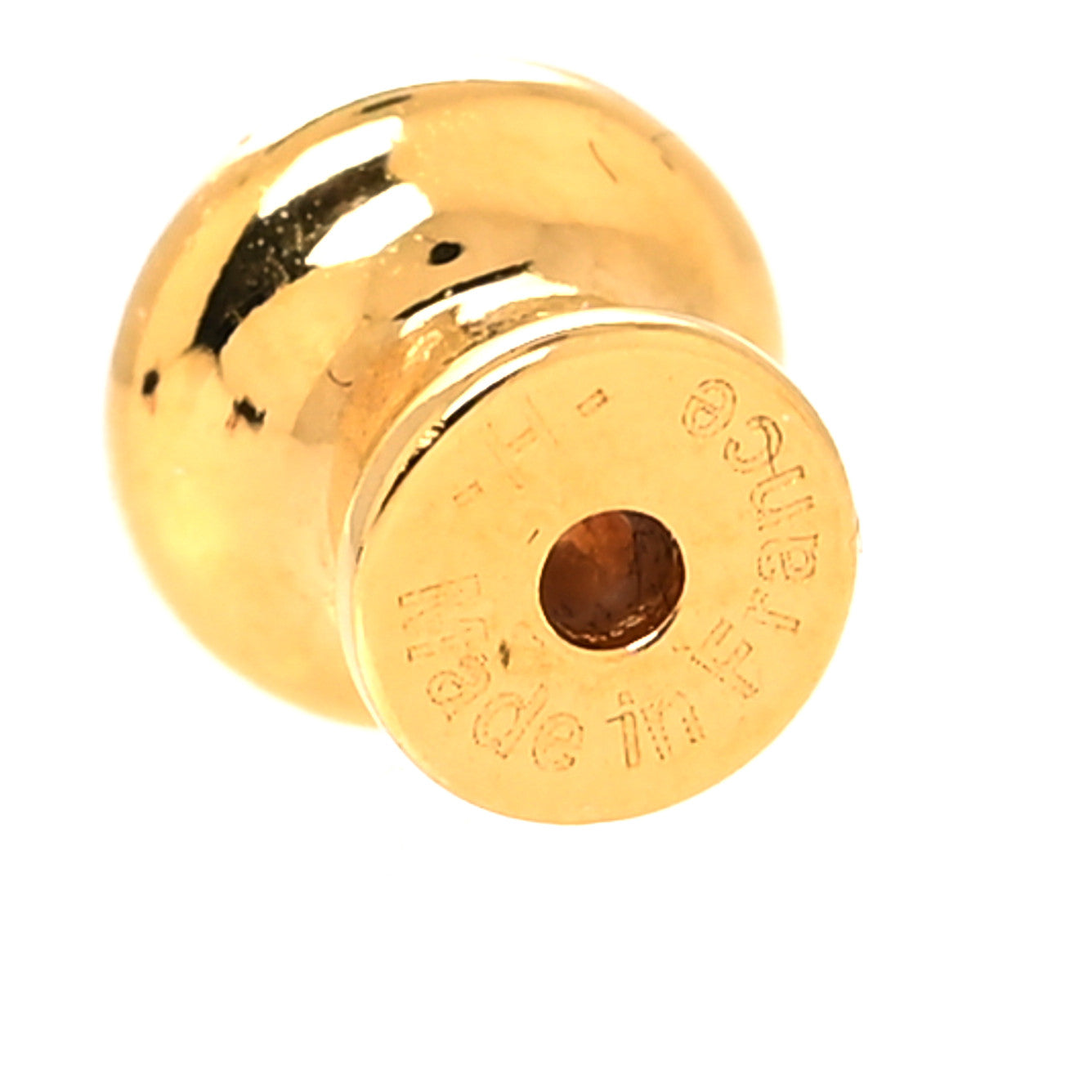 Gold Lacquered Pop H Earrings Rose Extreme