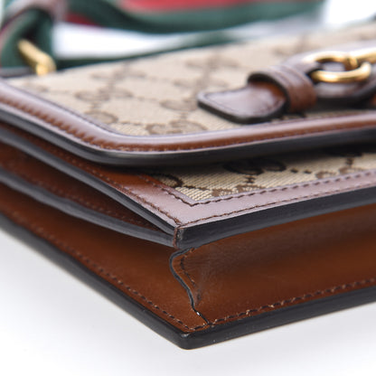 Gucci Monogram Lady Web Convertible Wallet Beige Cuir 10 of 13