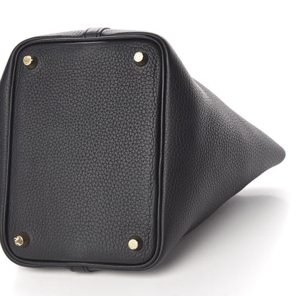 Hermes Taurillon Clemence Picotin Lock 18 PM Black 10 of 10