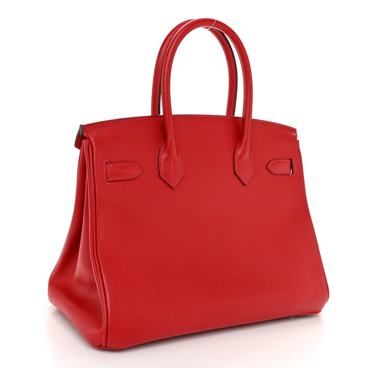 Epsom Birkin 30 Rouge Casaque