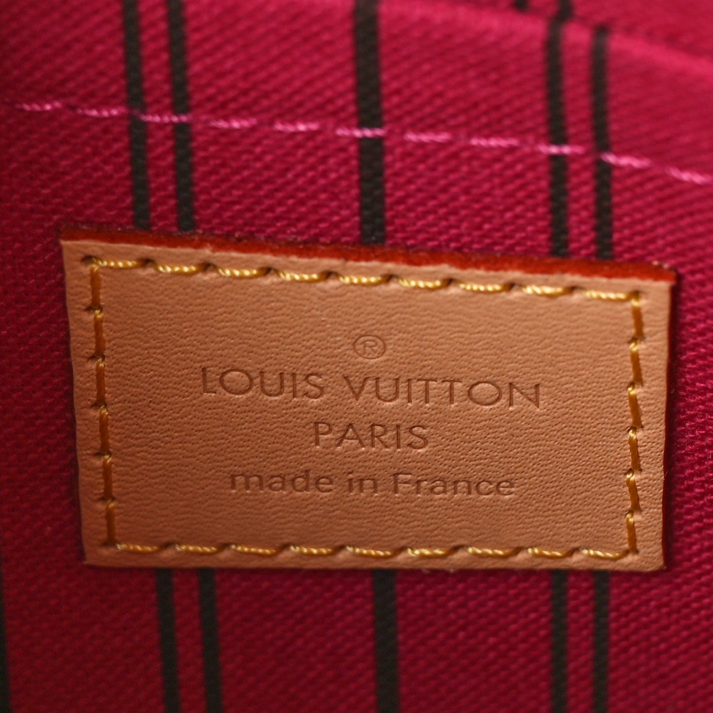 Monogram Neverfull PM Pochette Pivoine