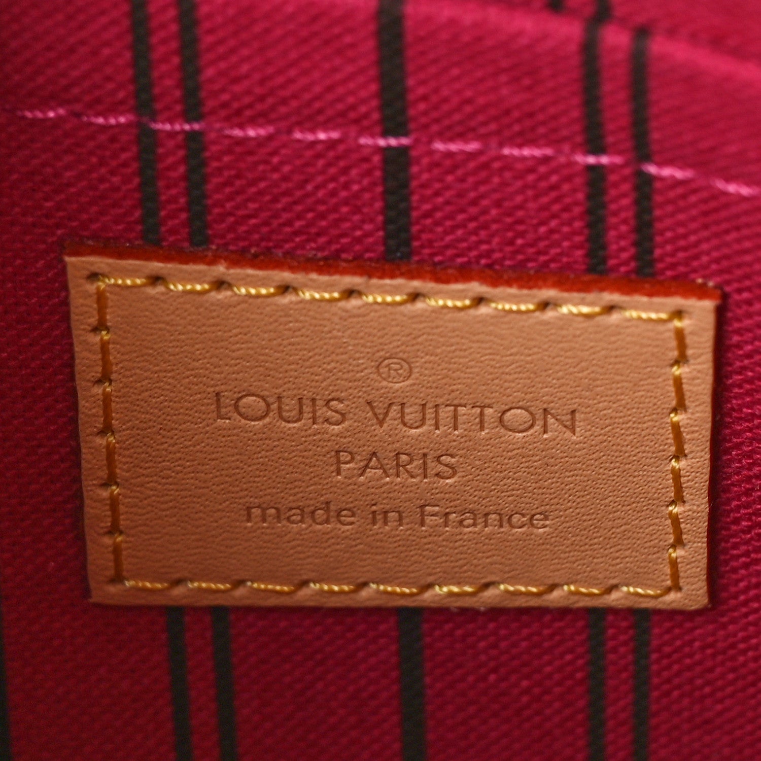 Louis Vuitton Monogram Neverfull PM Pochette Pivoine 6 of 8