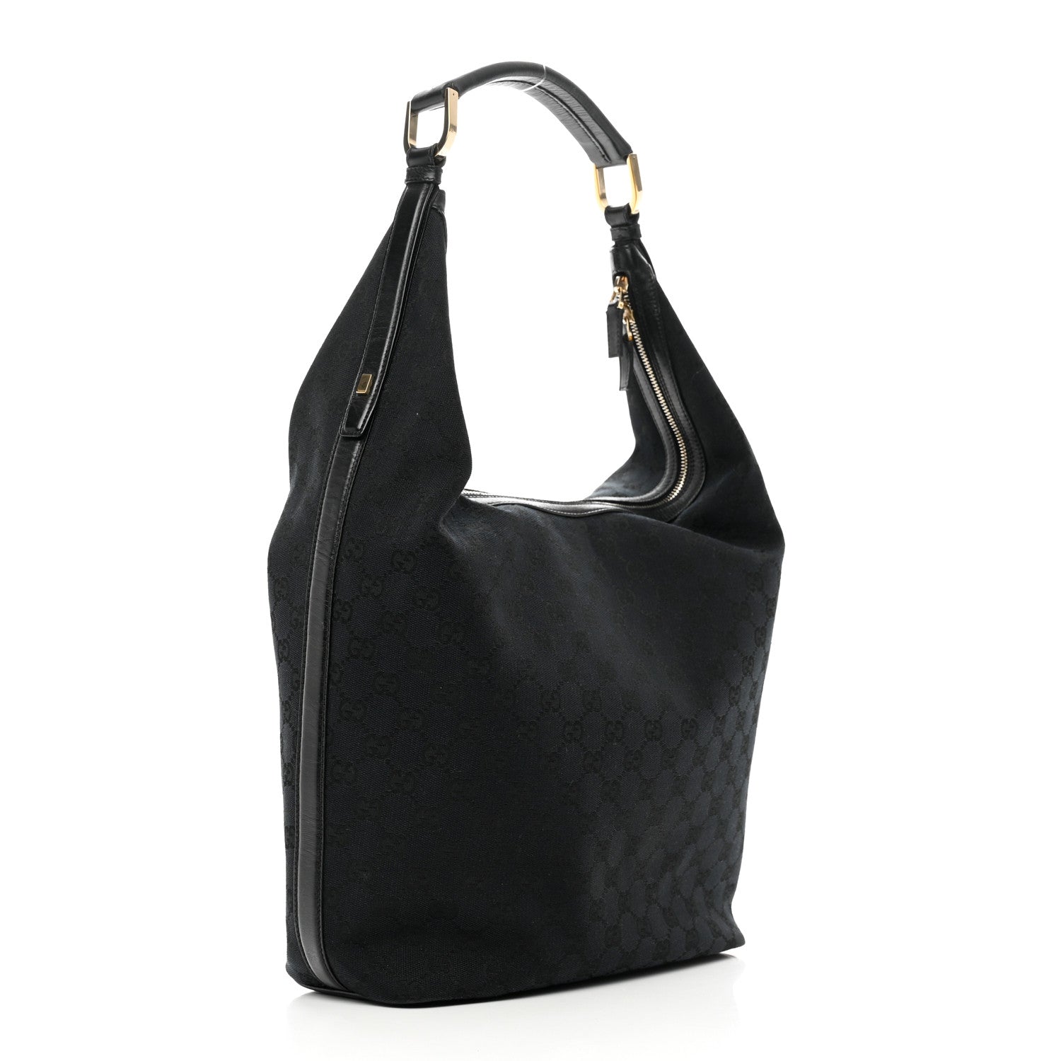 Gucci Monogram Hobo Black 3 of 11