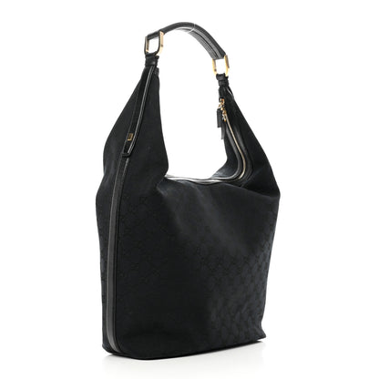 Gucci Monogram Hobo Black 3 of 11