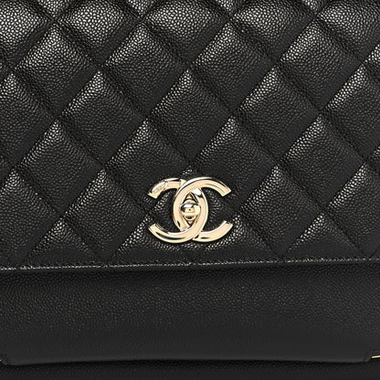 Chanel Caviar Quilted Large Business Affinity Flap Black 9 of 12