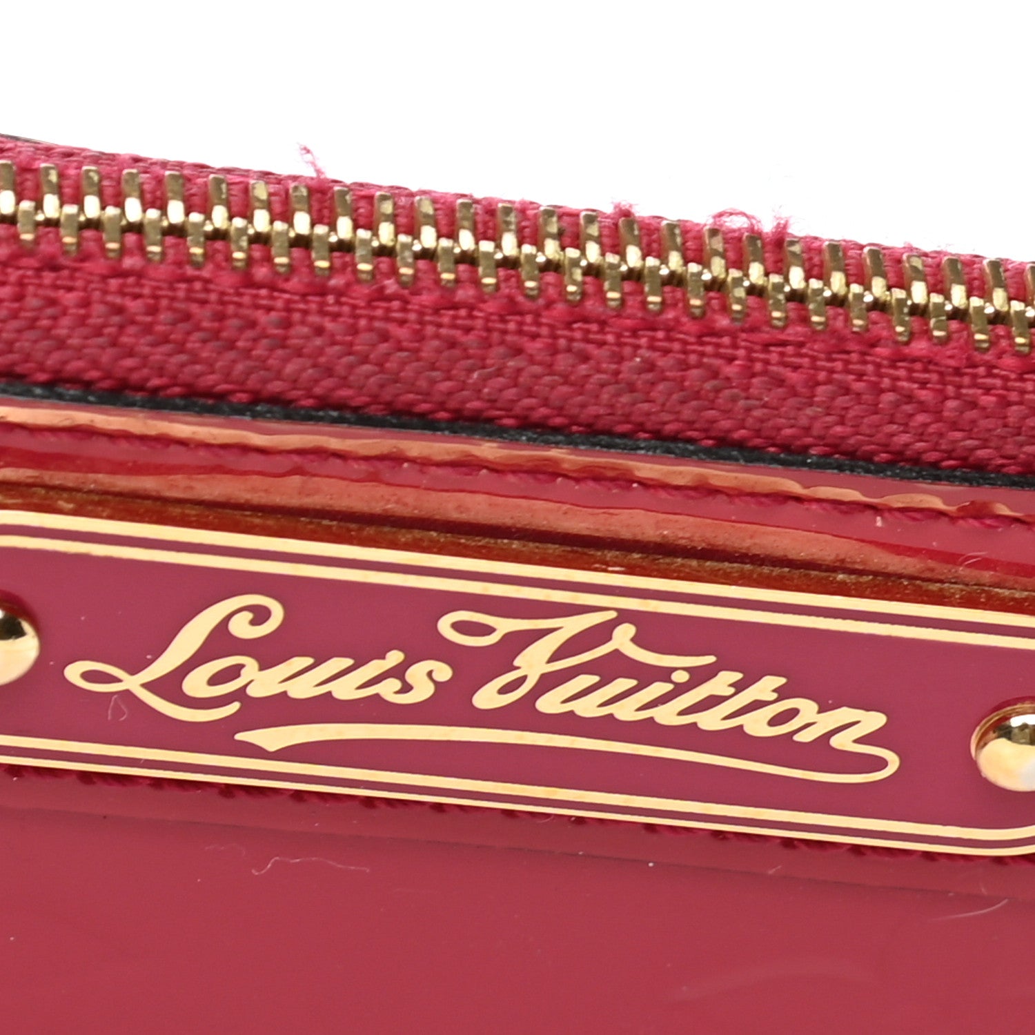 Louis Vuitton Vernis Key Pouch Rose Indien 8 of 9