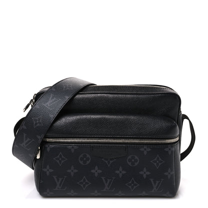 Louis Vuitton Taiga Monogram Eclipse Outdoor Messenger Black 1 of 10