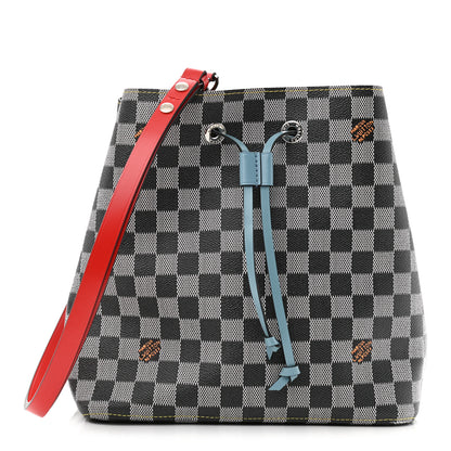 Louis Vuitton Damier Neonoe Black White 1 of 10