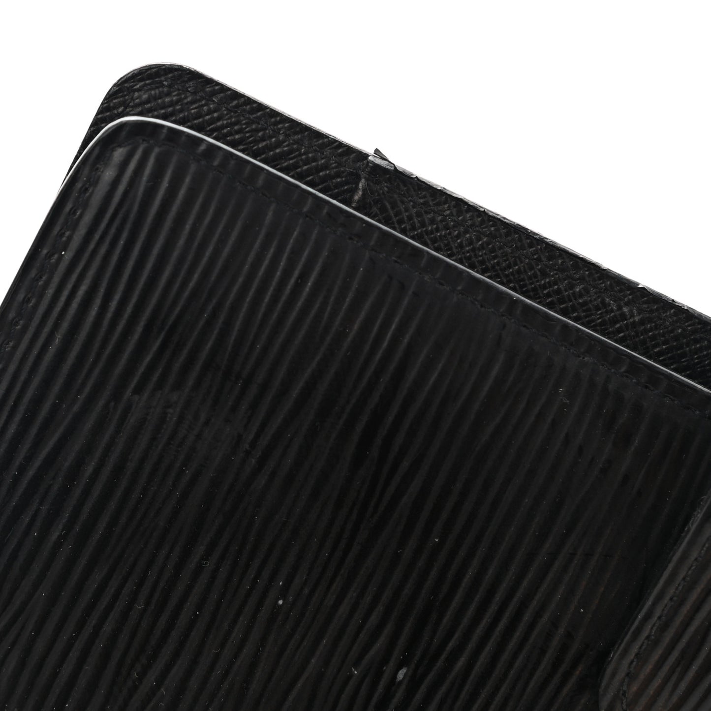 Epi Medium Ring Agenda Cover Black