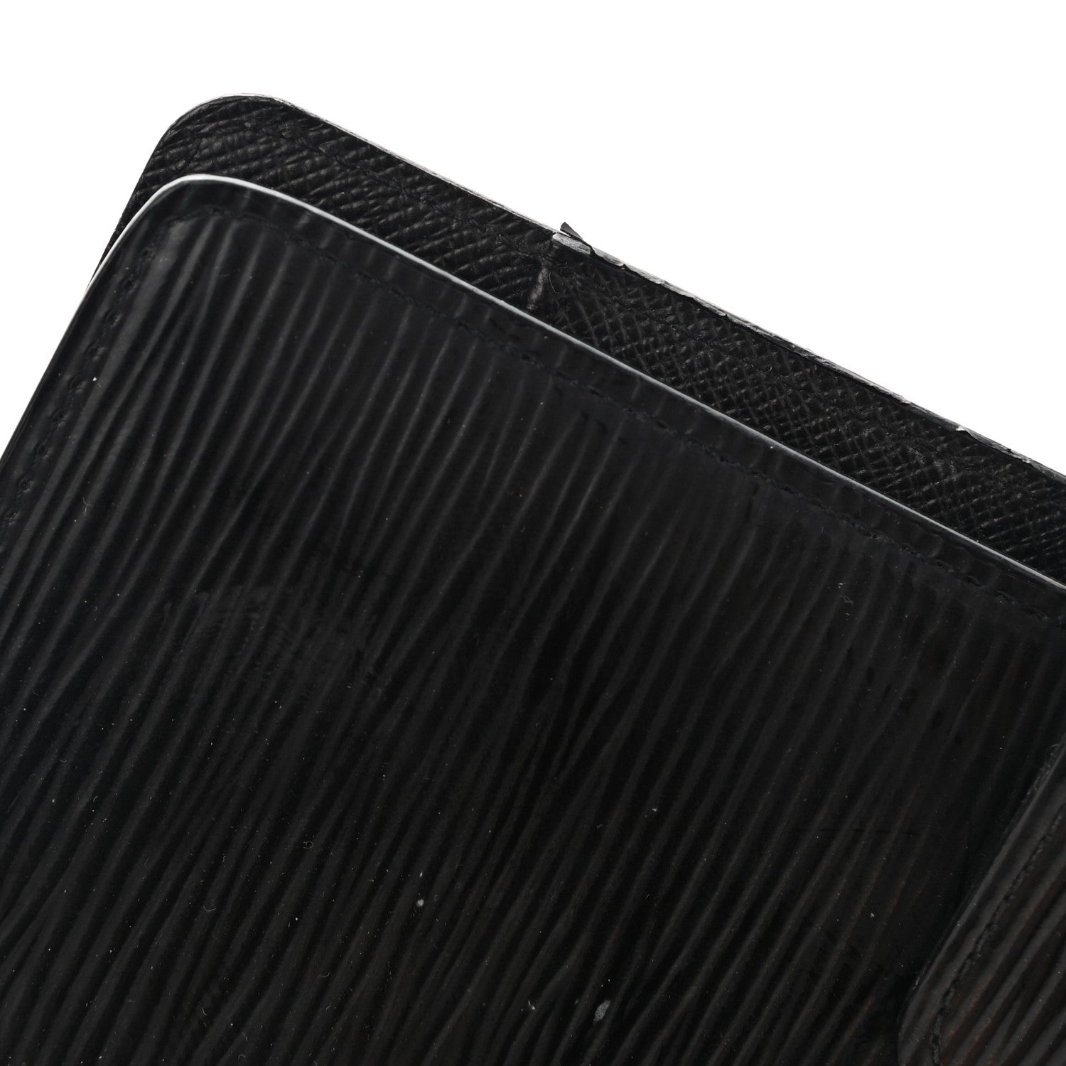 Louis Vuitton Epi Medium Ring Agenda Cover Black 8 of 9