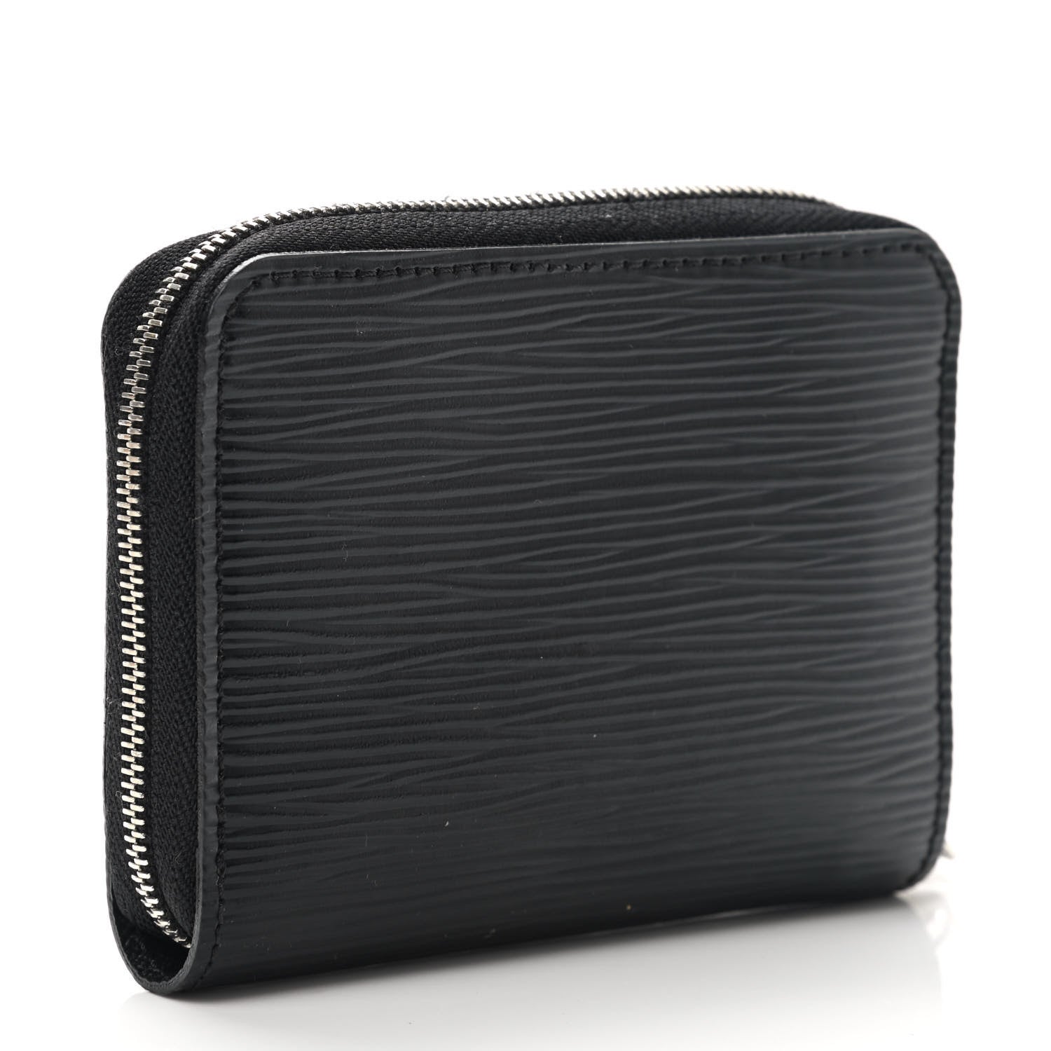 Louis Vuitton Epi Zippy Coin Purse Black 3 of 8