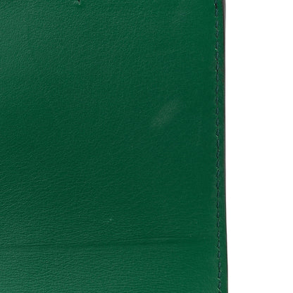 Chloe Calfskin Crocodile Embossed Mini C Double Carry Woodsy Green 10 of 10