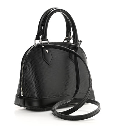 Louis Vuitton Epi Alma BB Black 3 of 7