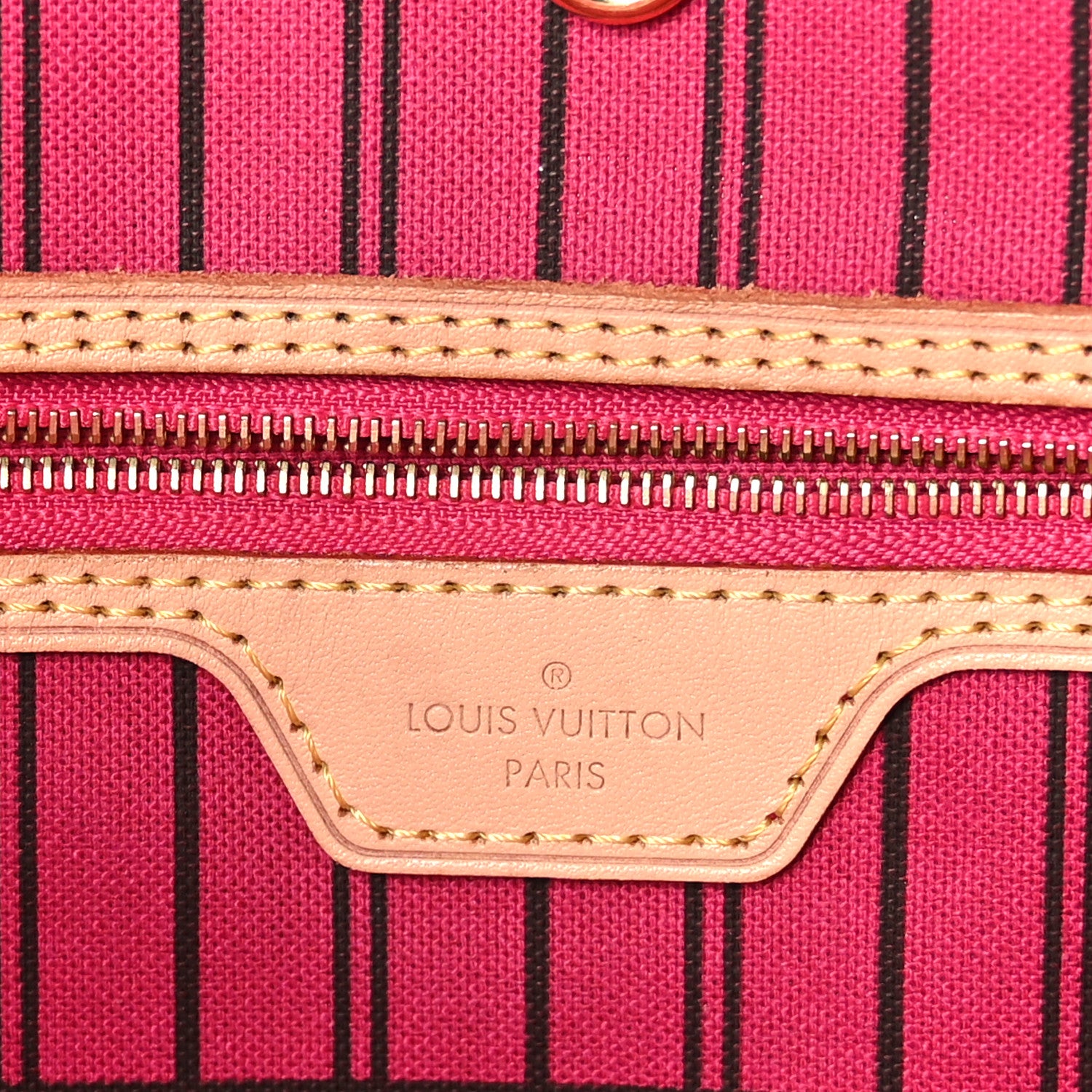 Louis Vuitton Monogram Neo Neverfull MM Fuchsia 6 of 11