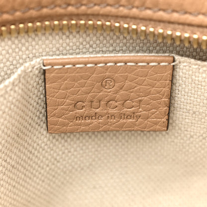 Gucci Pebbled Calfskin Small Soho Disco Bag Camelia 6 of 11