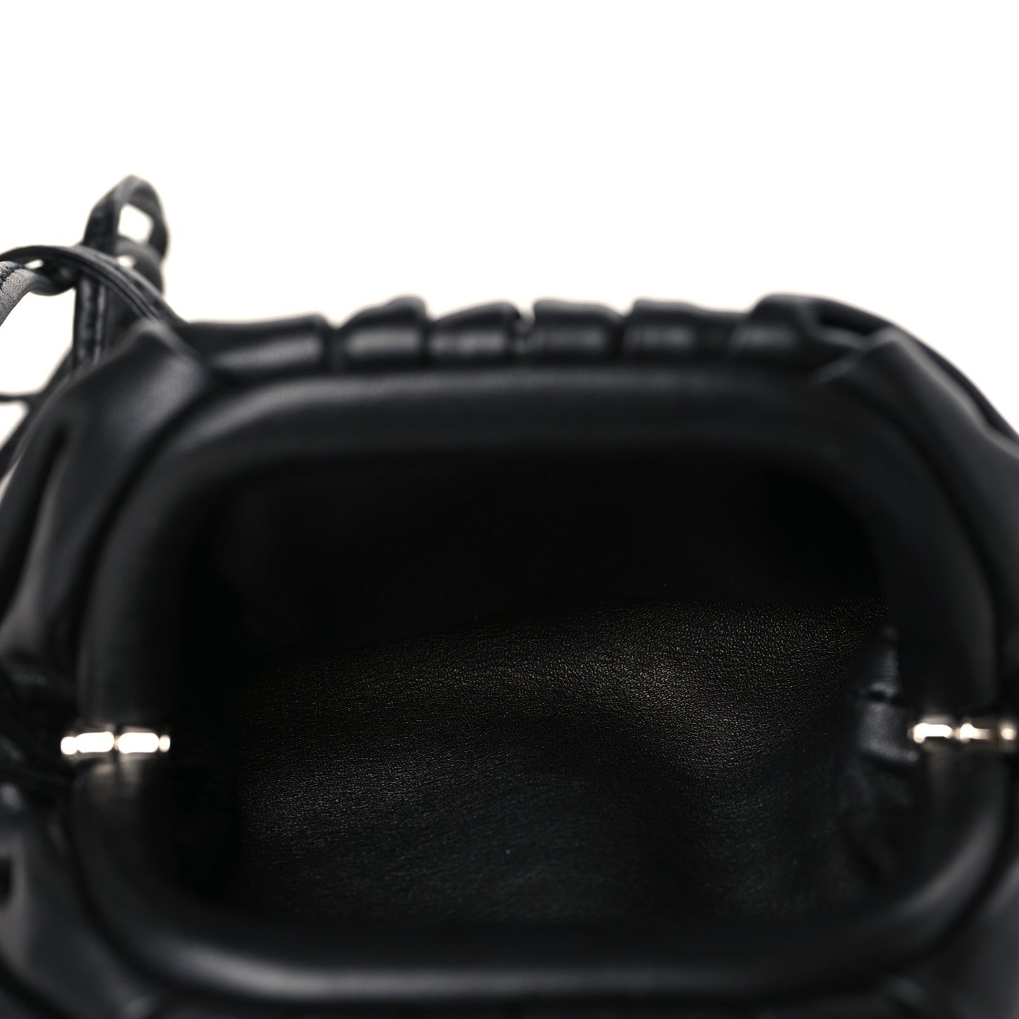 Butter Calfskin Coin Purse Black