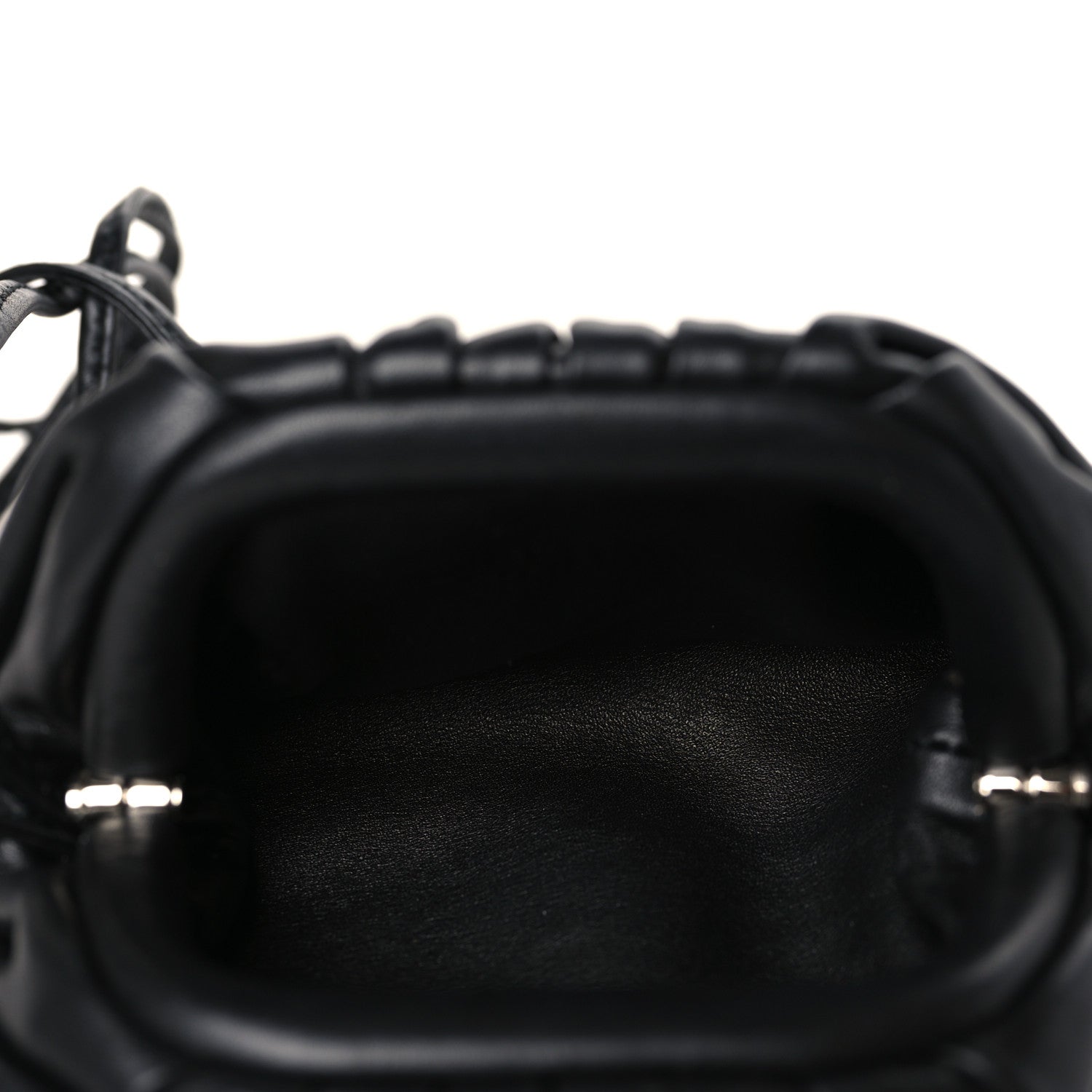 Bottega Veneta Butter Calfskin Coin Purse Black 5 of 8