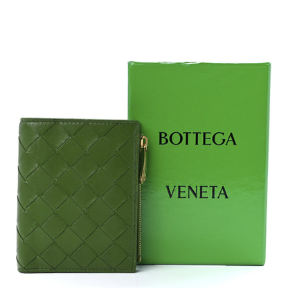 Bottega Veneta Nappa Intrecciato Card Holder Green 14 of 14