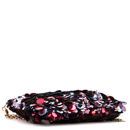 Jimmy Choo Maxi Sequin Embroidery Callie Bag Raspberry Mix 4 of 14