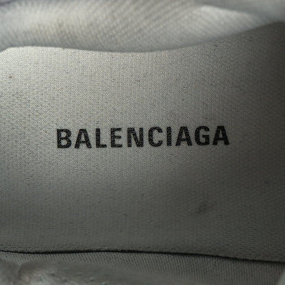 Balenciaga Mesh Rubber Womens Runner Sneakers 37 White Red Blue Pink 8 of 10