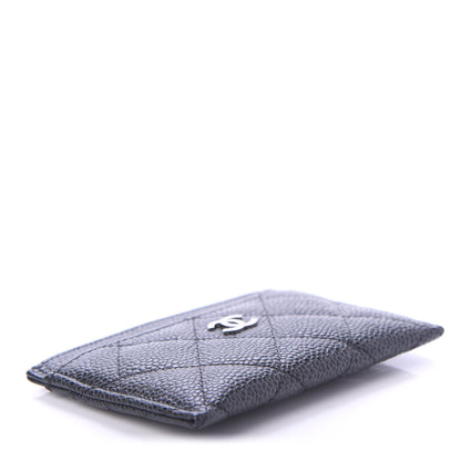 Chanel Caviar Quilted Card Holder Black 4 of 12