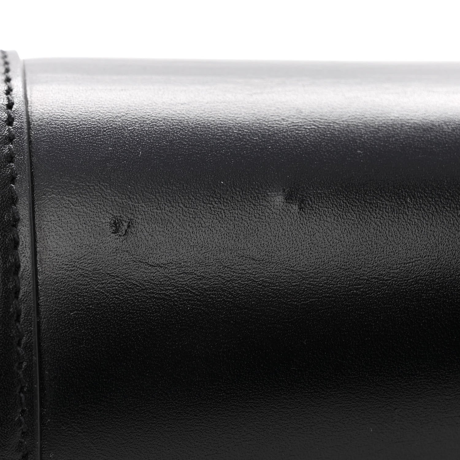 Saint Laurent Box Calfskin Monogram Medium Solferino Satchel Black 10 of 12