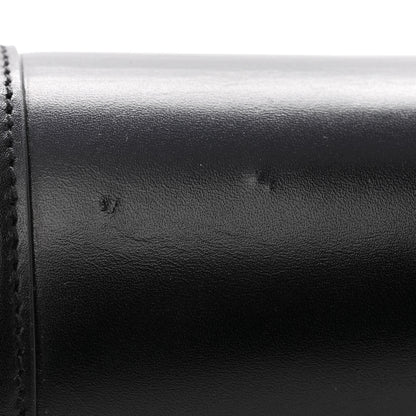 Saint Laurent Box Calfskin Monogram Medium Solferino Satchel Black 10 of 12