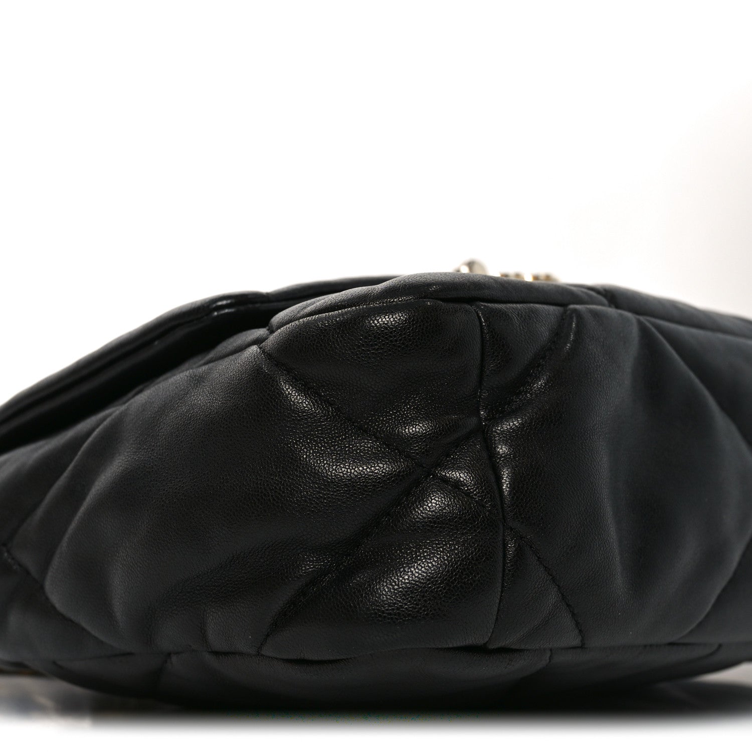 Chanel Lambskin Quilted Medium Chanel 19 Flap Black 9 of 10