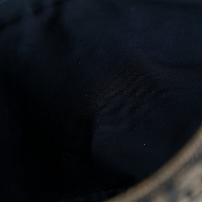 Christian Dior Monogram Mini Saddle Pochette Navy 13 of 20
