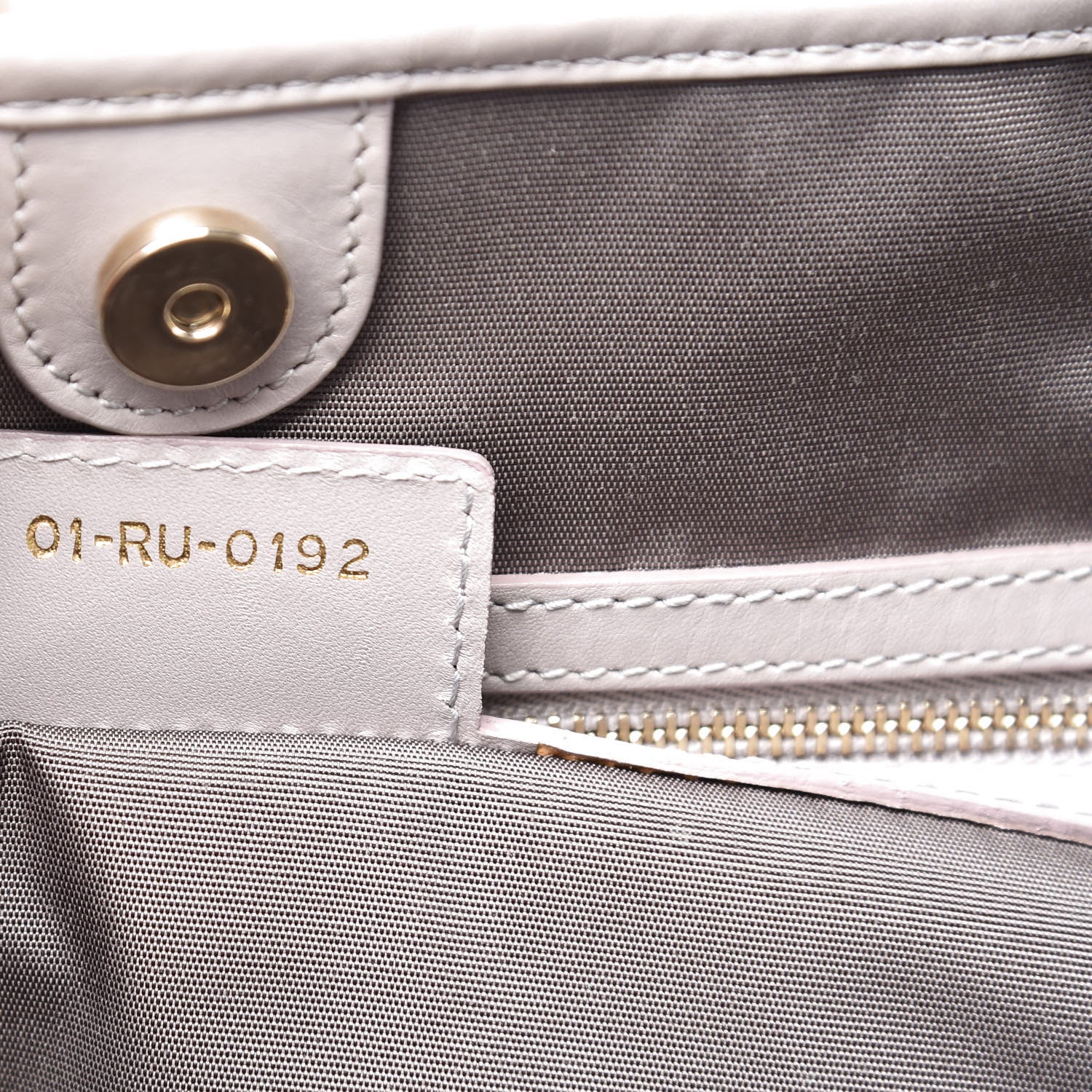 Christian Dior Coated Canvas Cannage Medium Panarea Tote Grey 6 of 10
