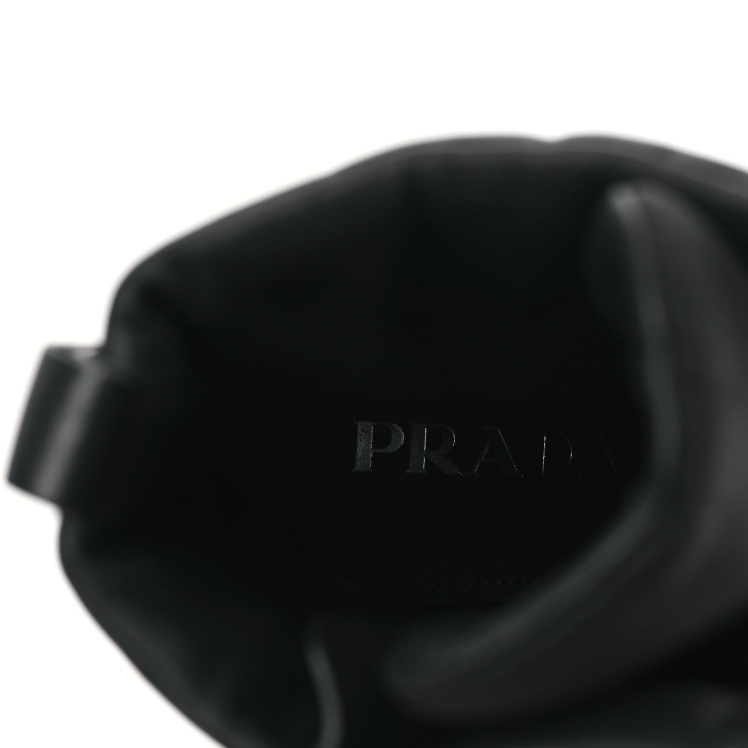 Prada Vitello Montana Re-Nylon Metal Triangle Logo 110mm Ankle Boots 38.5 Black 8 of 9