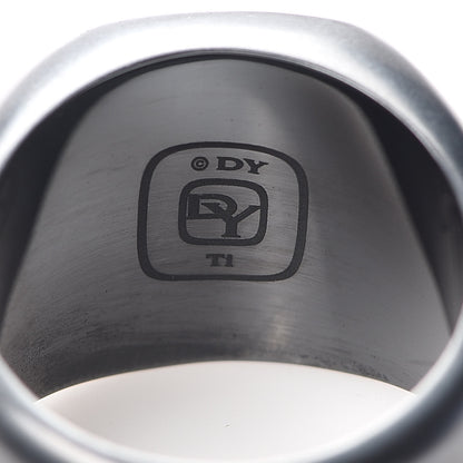 David Yurman Titanium Pietersite Signet Ring 71 13.25 5 of 5