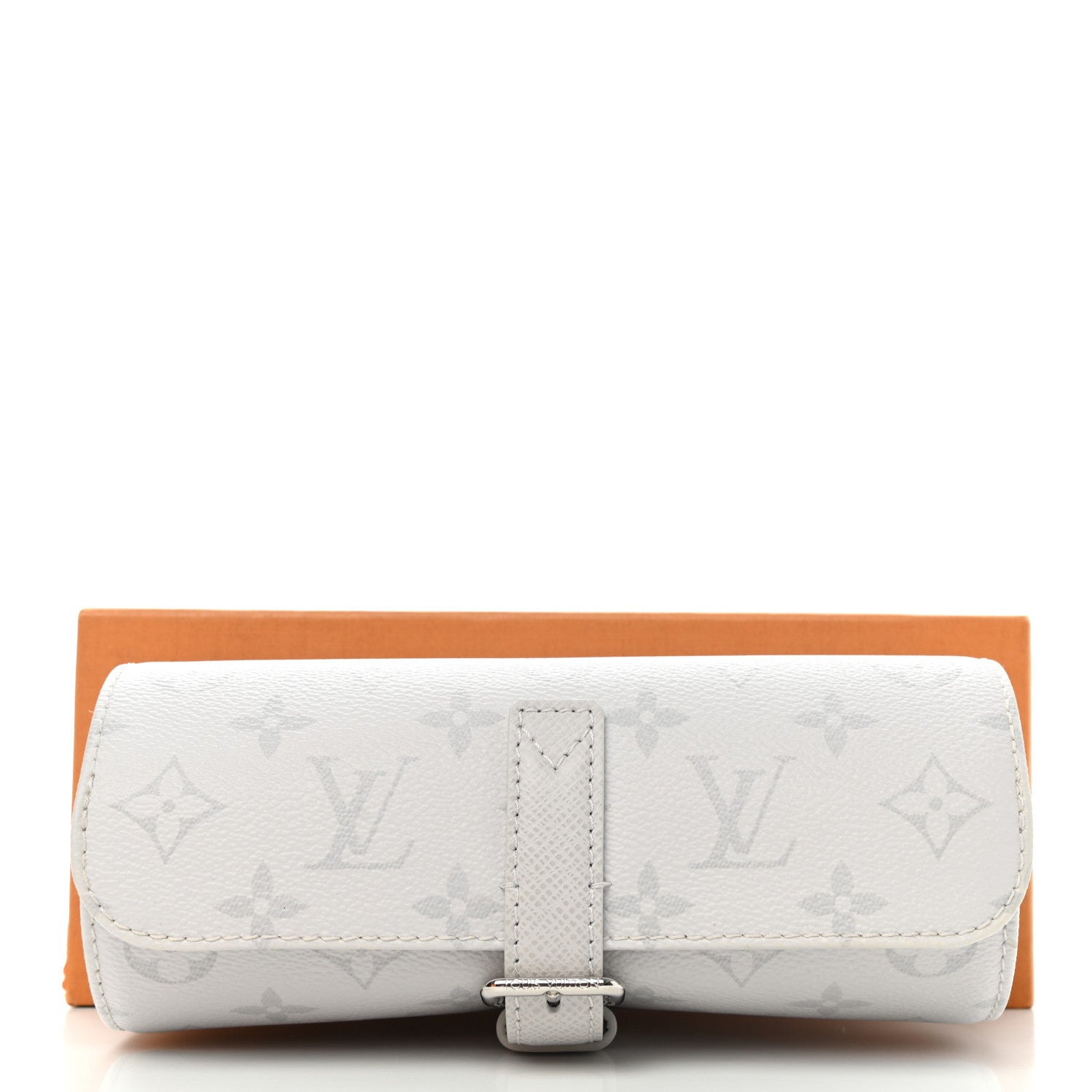 Louis Vuitton Taigarama 3 Watch Travel Case Antartica 7 of 7