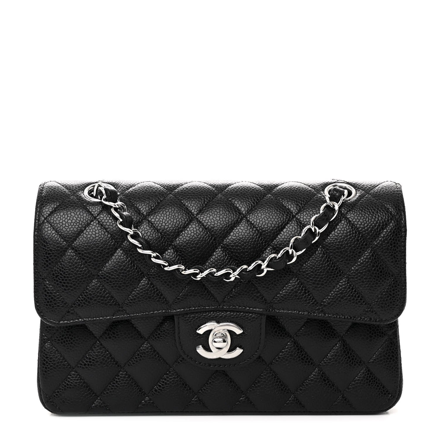 Chanel Caviar Quilted Small Double Flap Black 1 of 11