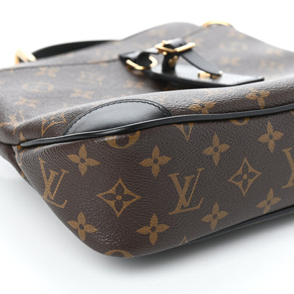 Louis Vuitton Monogram Odeon PM Black 8 of 9