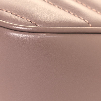Gucci Calfskin Matelasse Large GG Marmont Shoulder Bag Porcelain Rose 14 of 16
