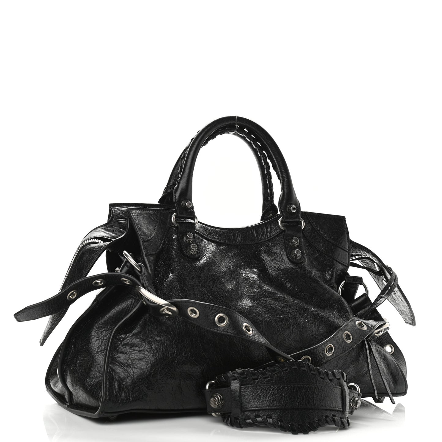 Agneau Arena Neo Cagole City Handbag Black