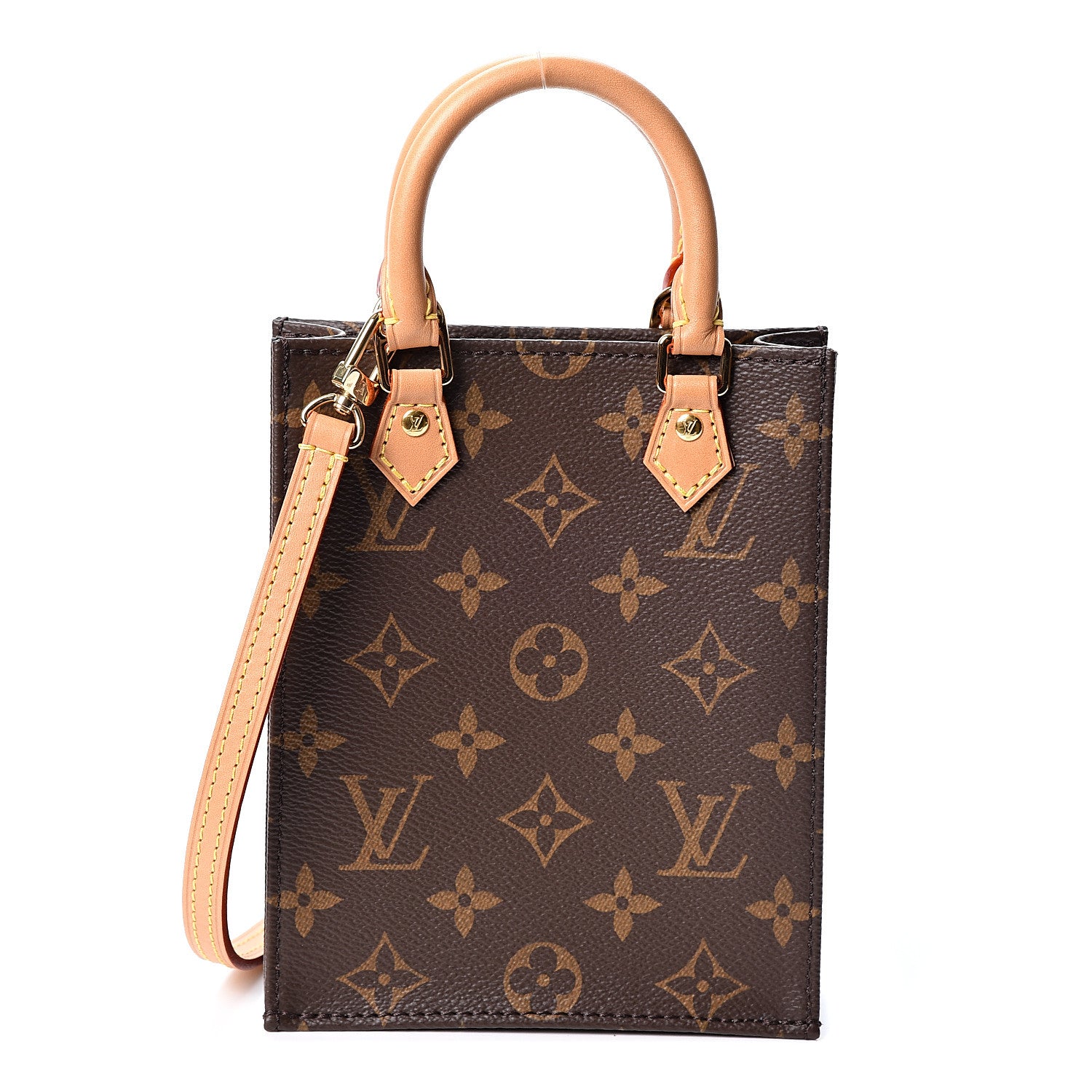 Louis Vuitton Monogram Petit Sac Plat 1 of 9