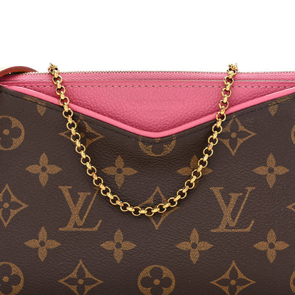 Louis Vuitton Monogram Pallas Clutch Rose Fizzy 8 of 13