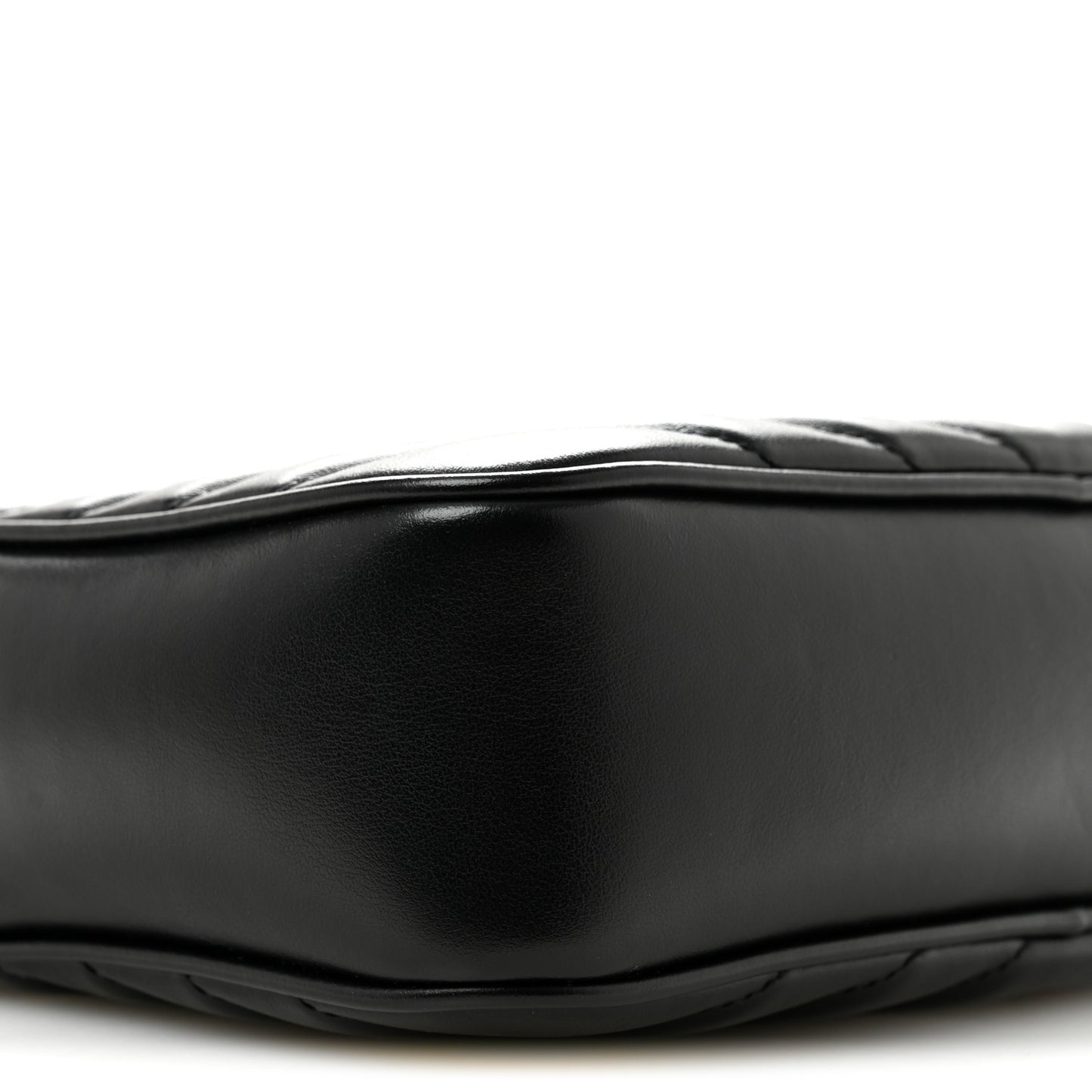 Calfskin Matelasse Monogram Monochrome Lou Camera Bag Black