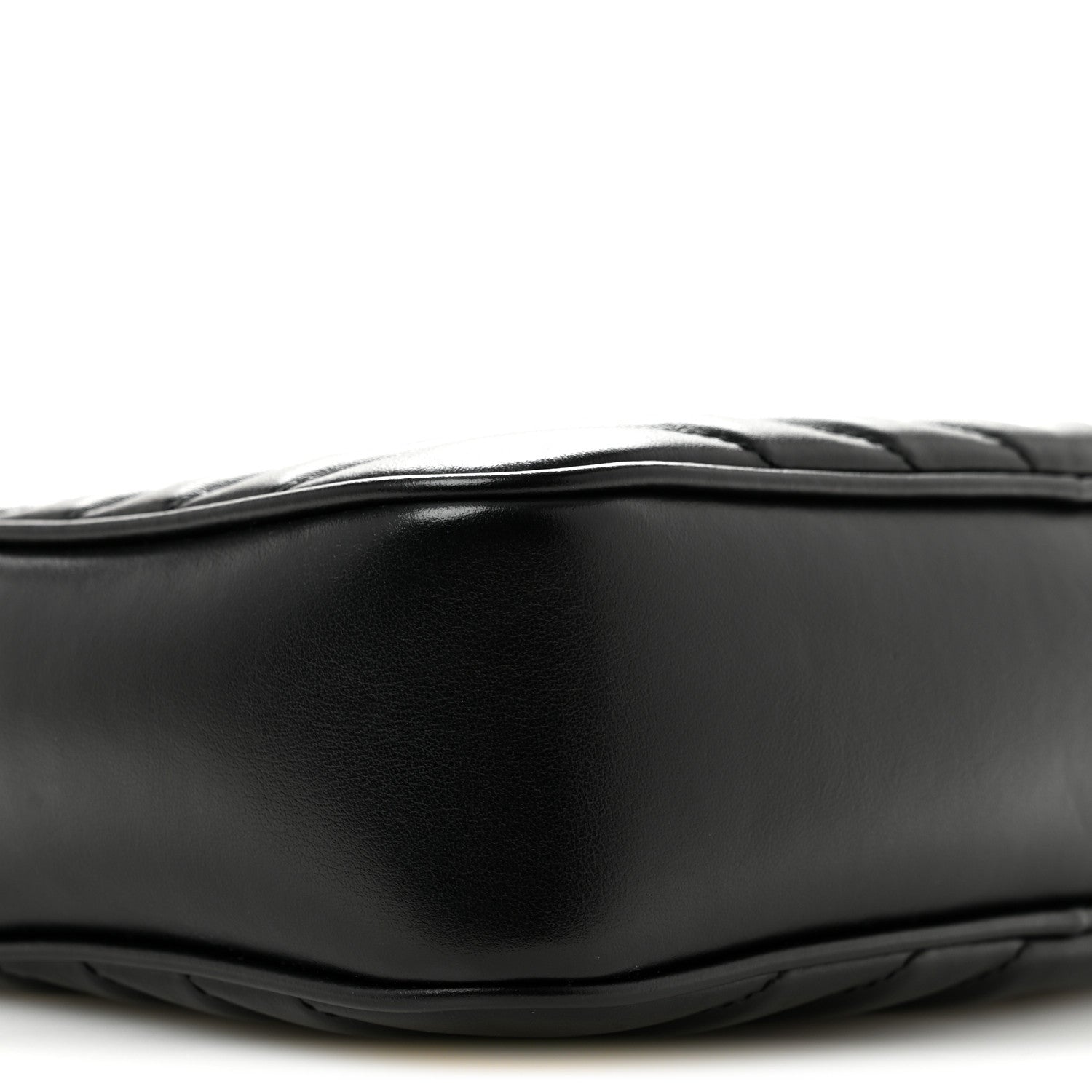Saint Laurent Calfskin Matelasse Monogram Monochrome Lou Camera Bag Black 9 of 12