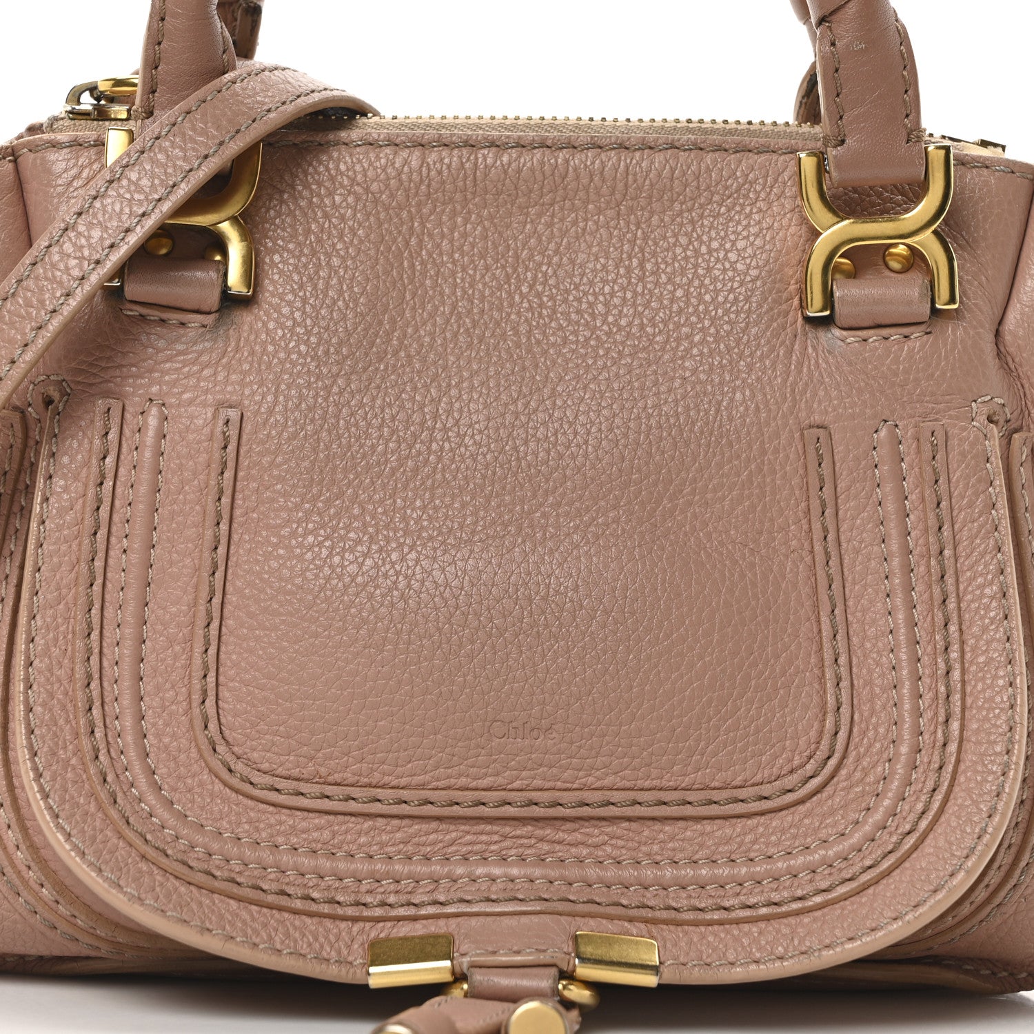 Chloe Calfskin Mini Marcie Satchel Light Pink 1722388 – FASHIONPHILE