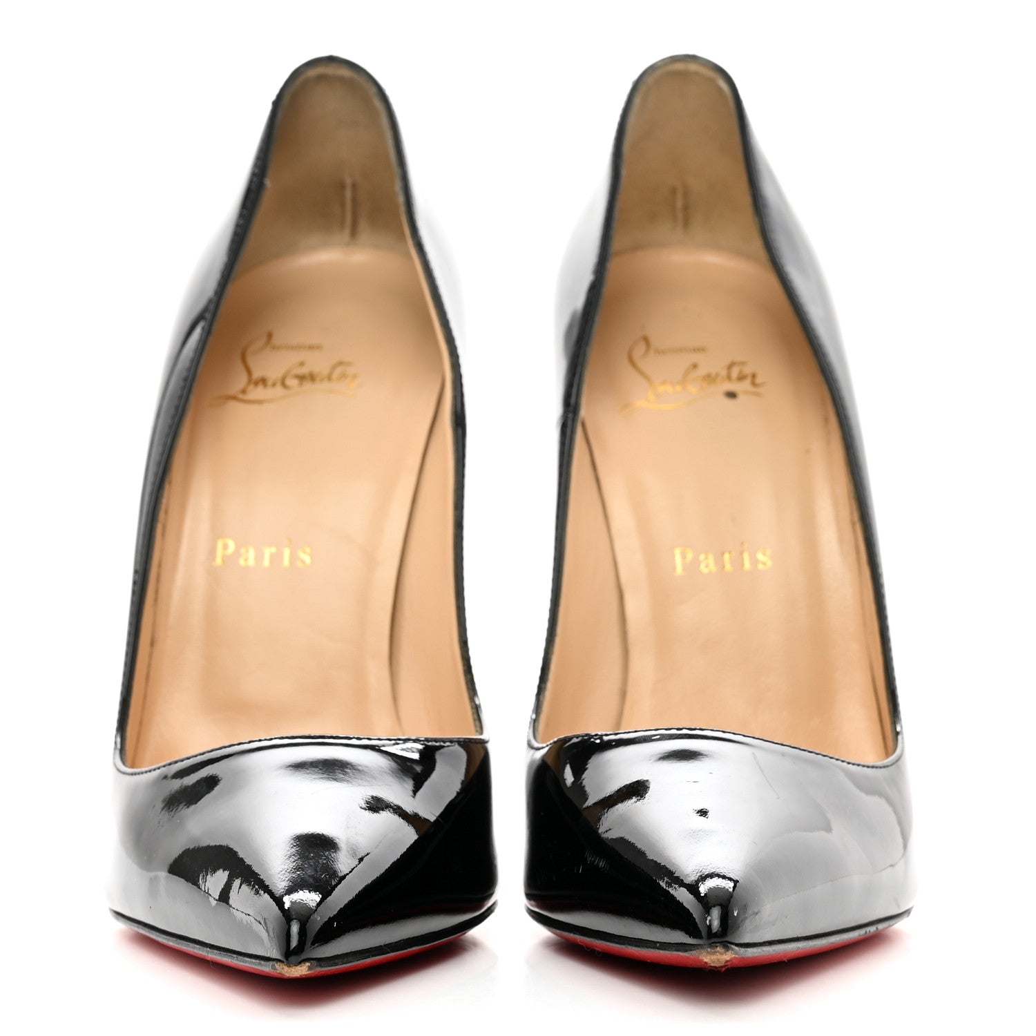 Christian Louboutin Patent So Kate 100 Pumps 38.5 Black 2 of 8
